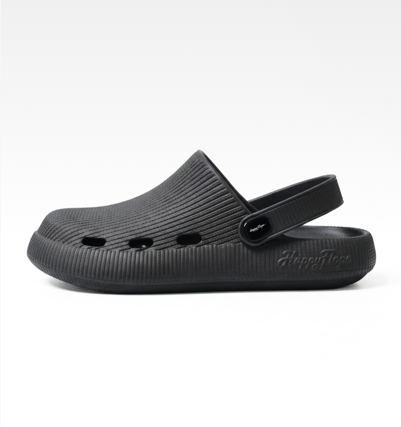 HappyClogs Original - Svart