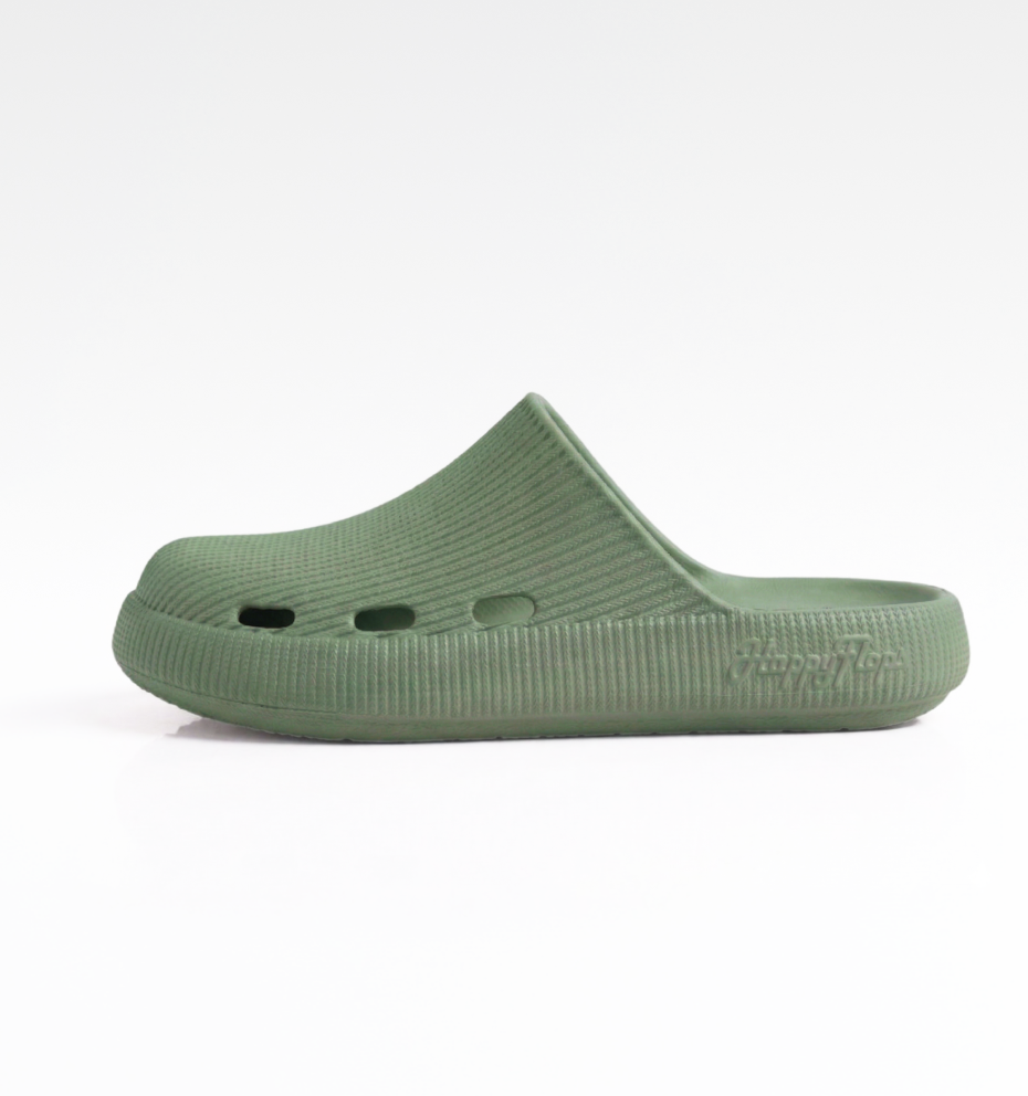 HappyClogs Strapless - Grön